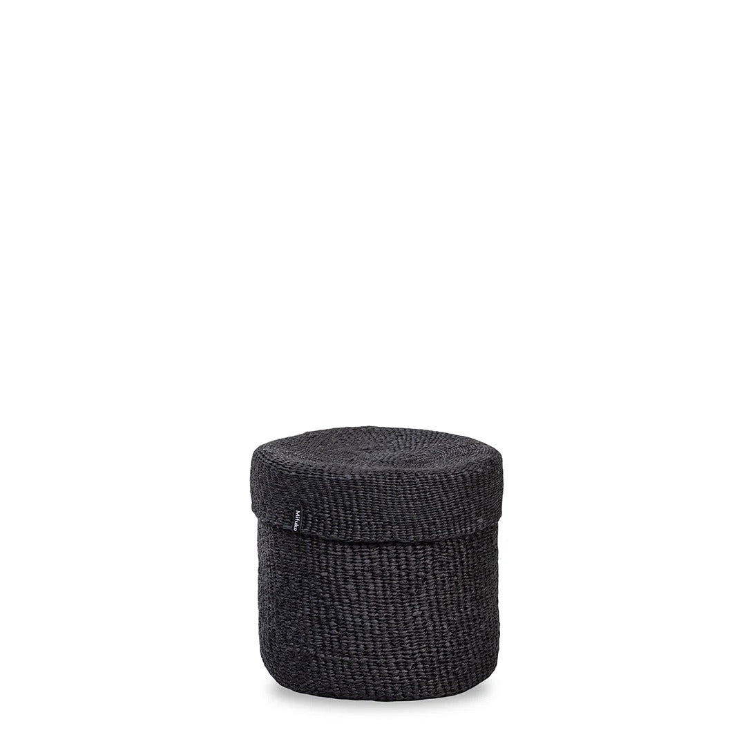 Kiondo basket with lid | Black S