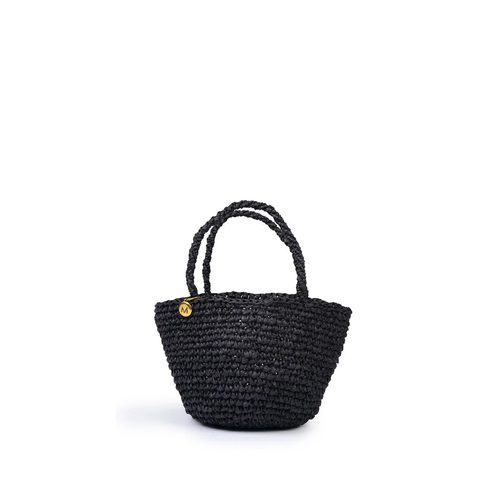 Kiondo shopper basket | Crocheted black XXS