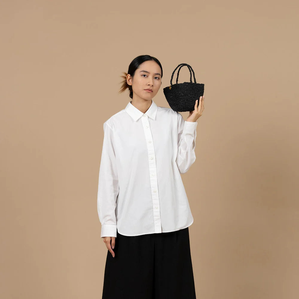 Kiondo shopper basket | Crocheted black XXS