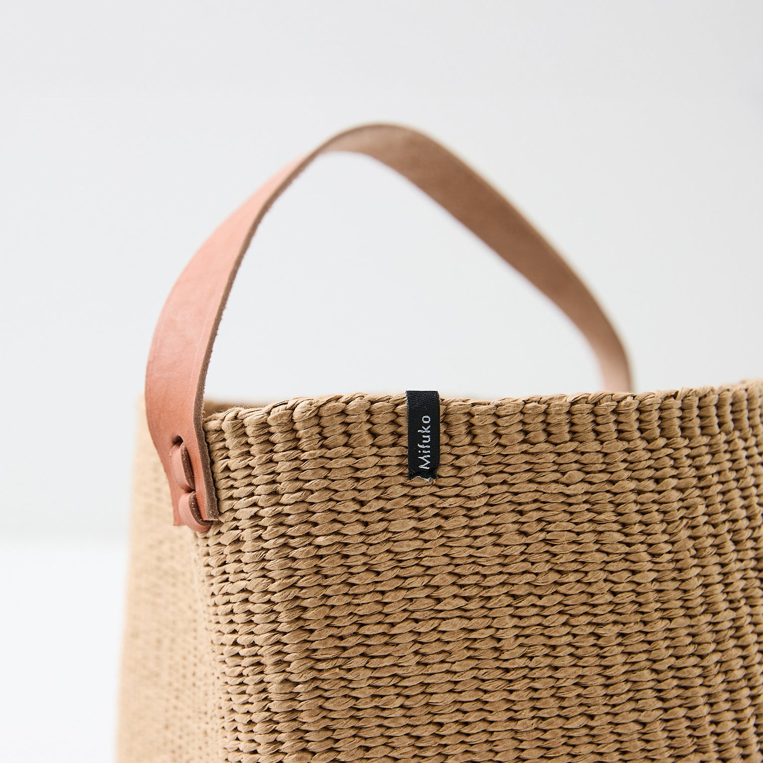 Kiondo basket | Brown with handle S
