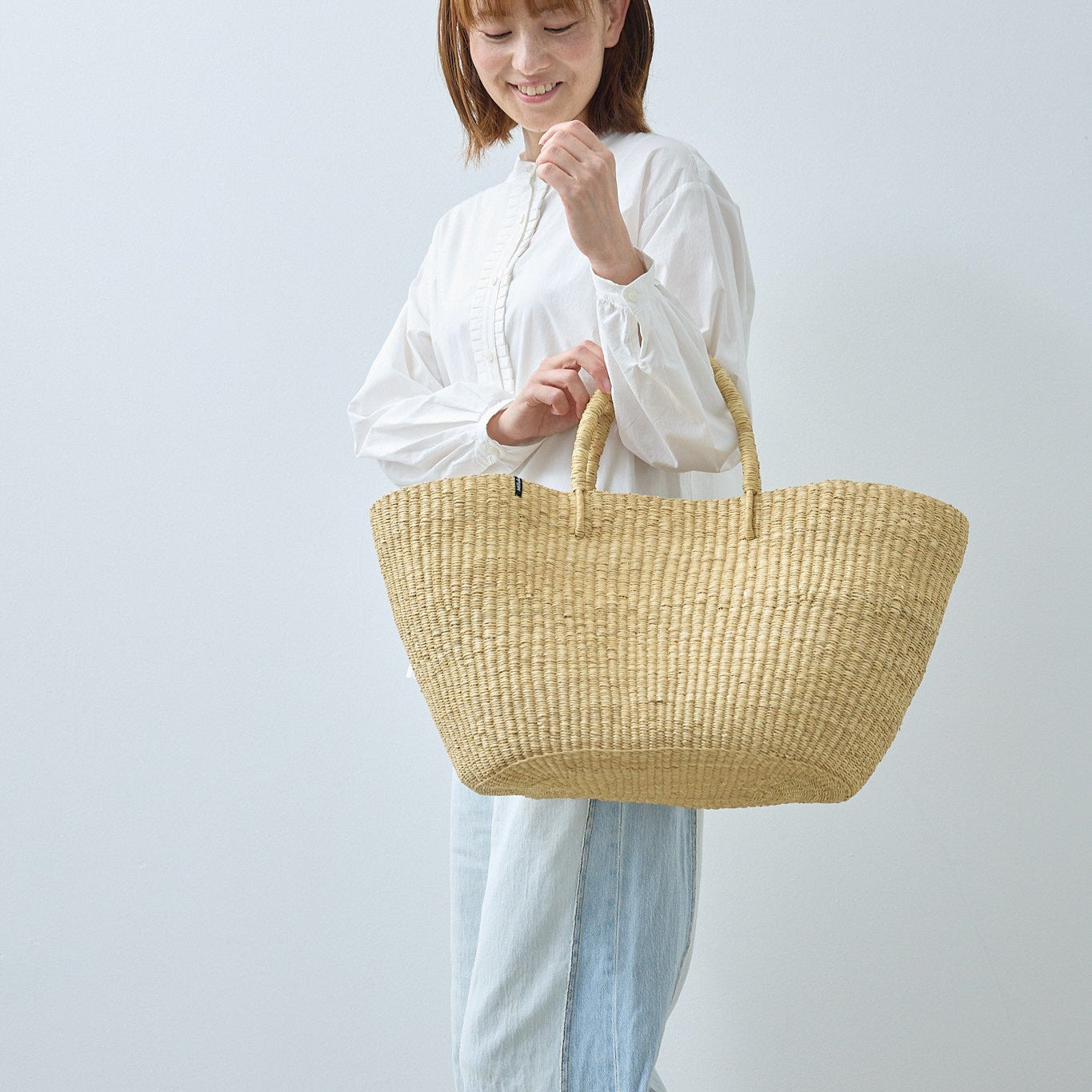 Bolga market basket | Natural M