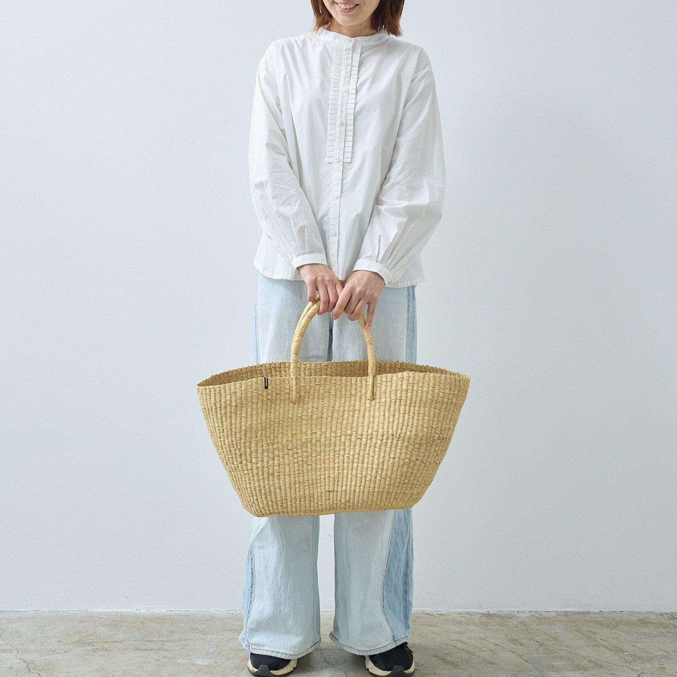 Bolga market basket | Natural M