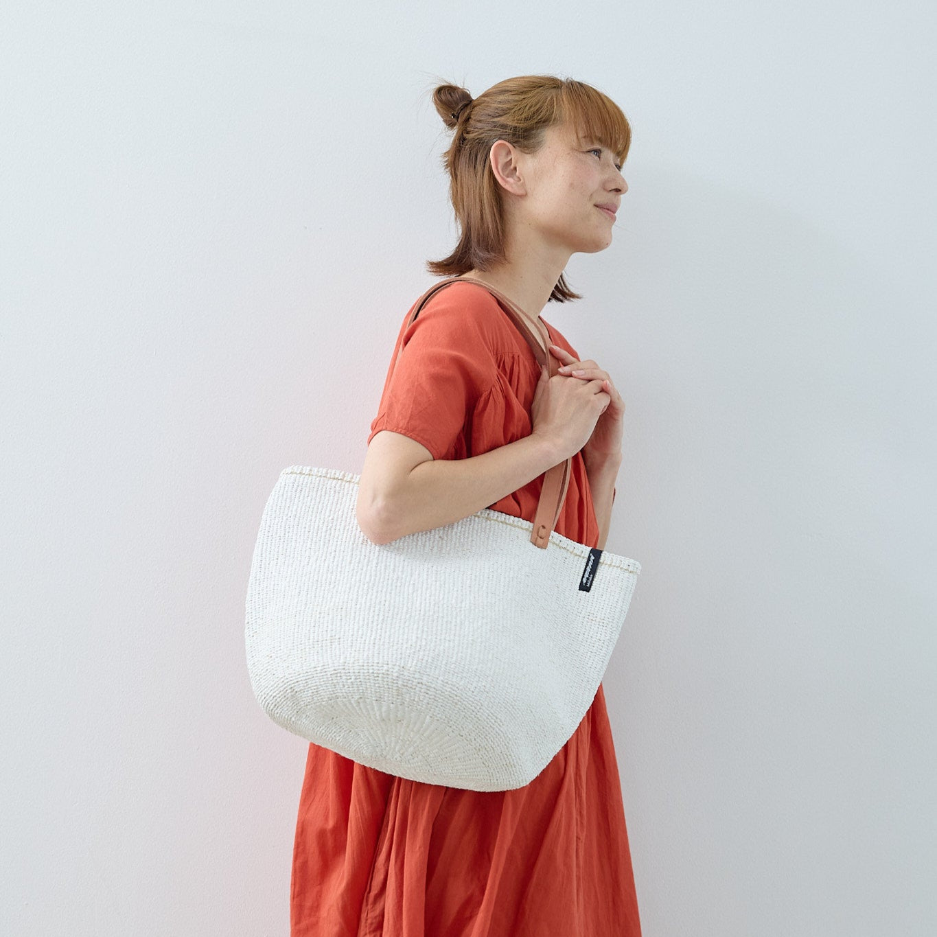 Kiondo shopper basket | White M