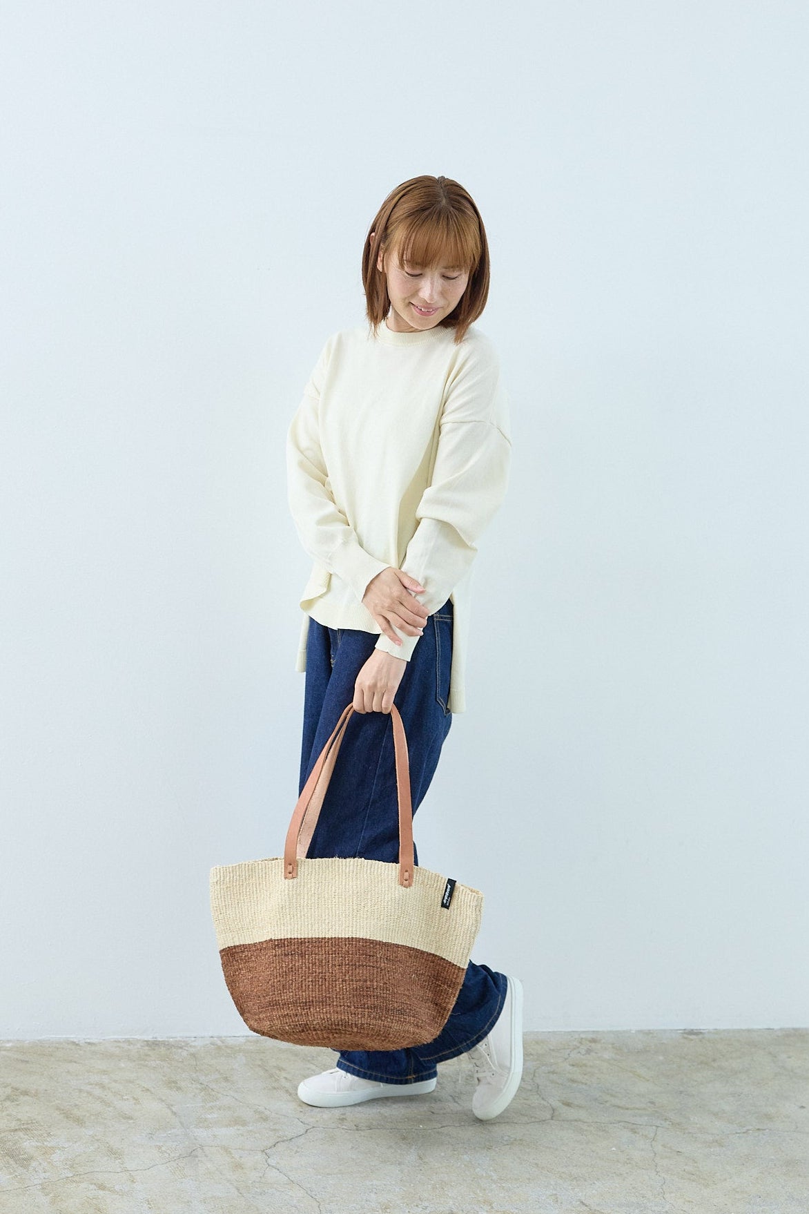 Kiondo shopper basket | dark brown M