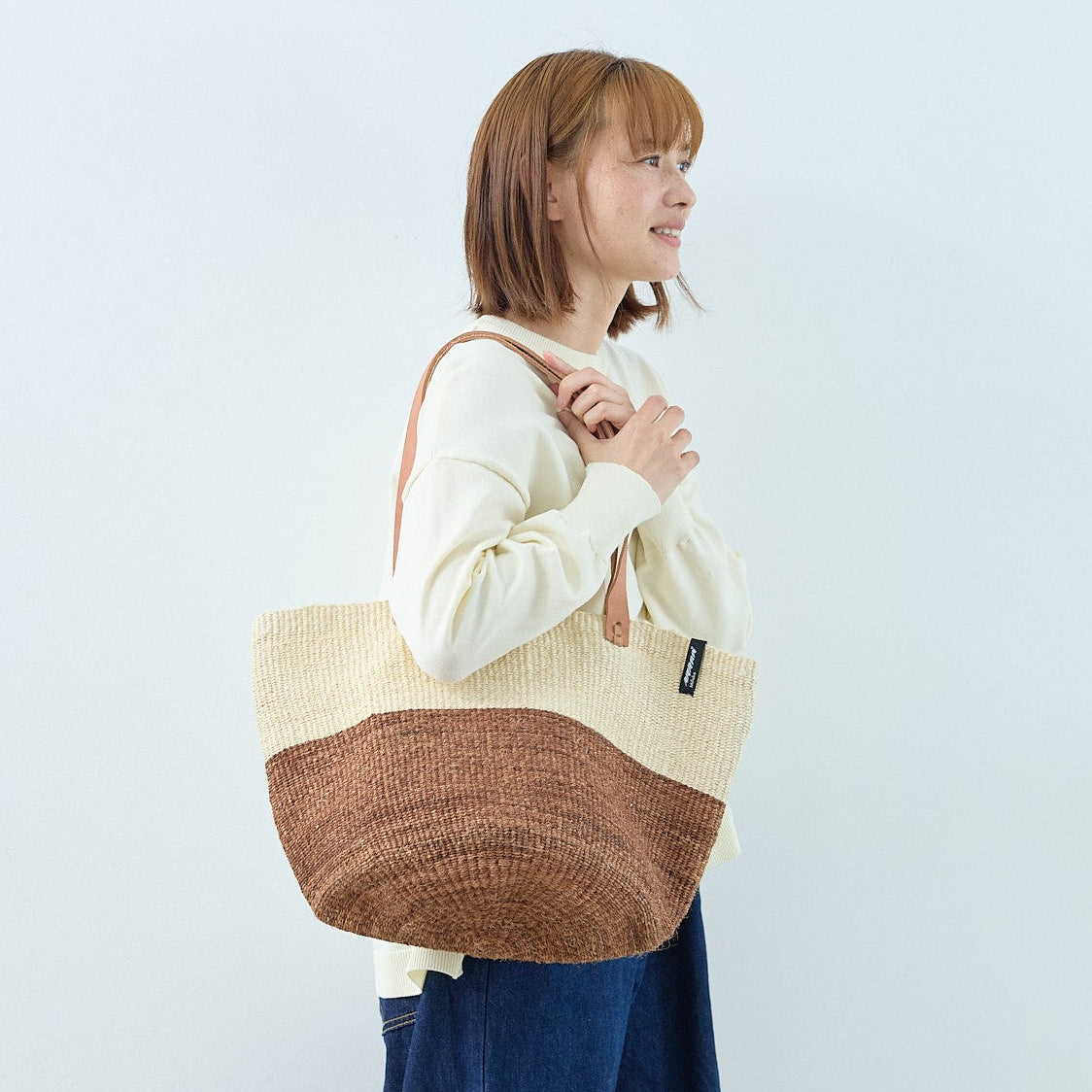 【Kiondo】トートバッグ ダークブラウンデュオM