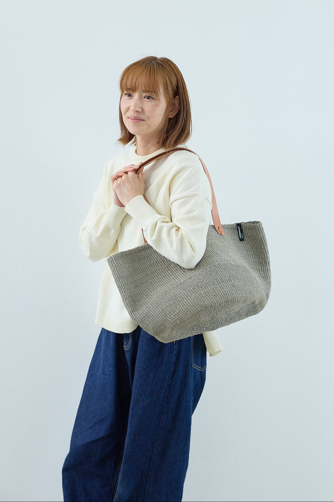 Kiondo shopper basket | Light grey M