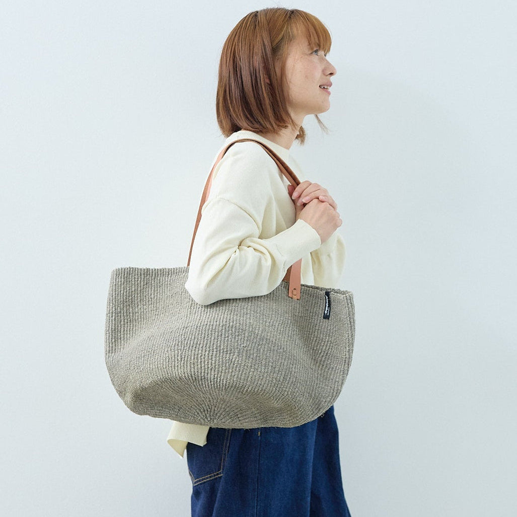 【Kiondo】トートバッグ ライトグレーM