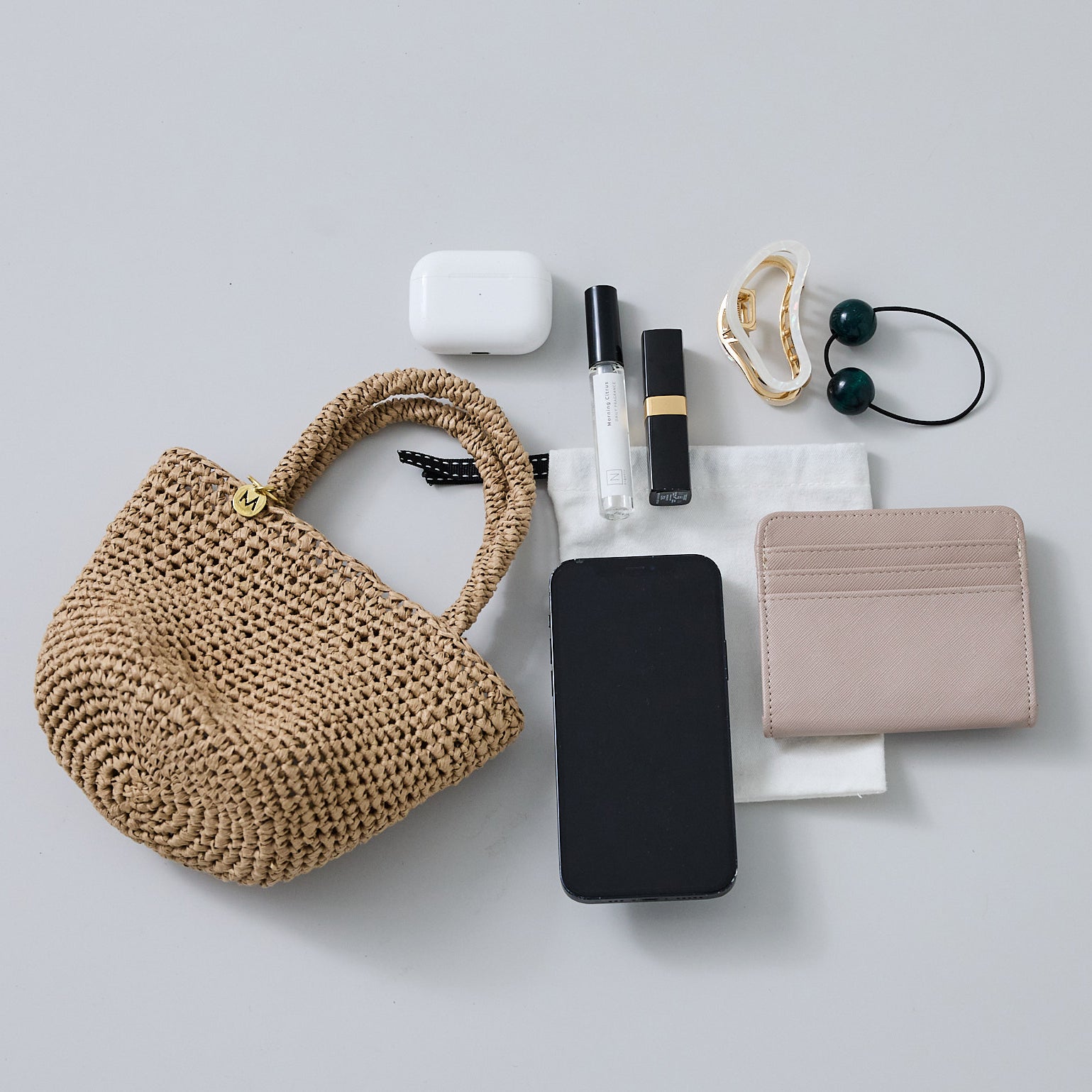 Kiondo shopper basket | Crocheted brown XXS