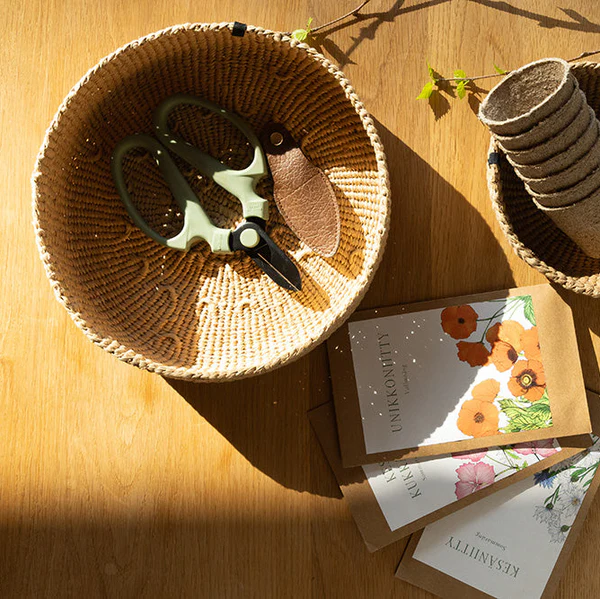 【Kiondo】インテリアバスケット ブラウンS