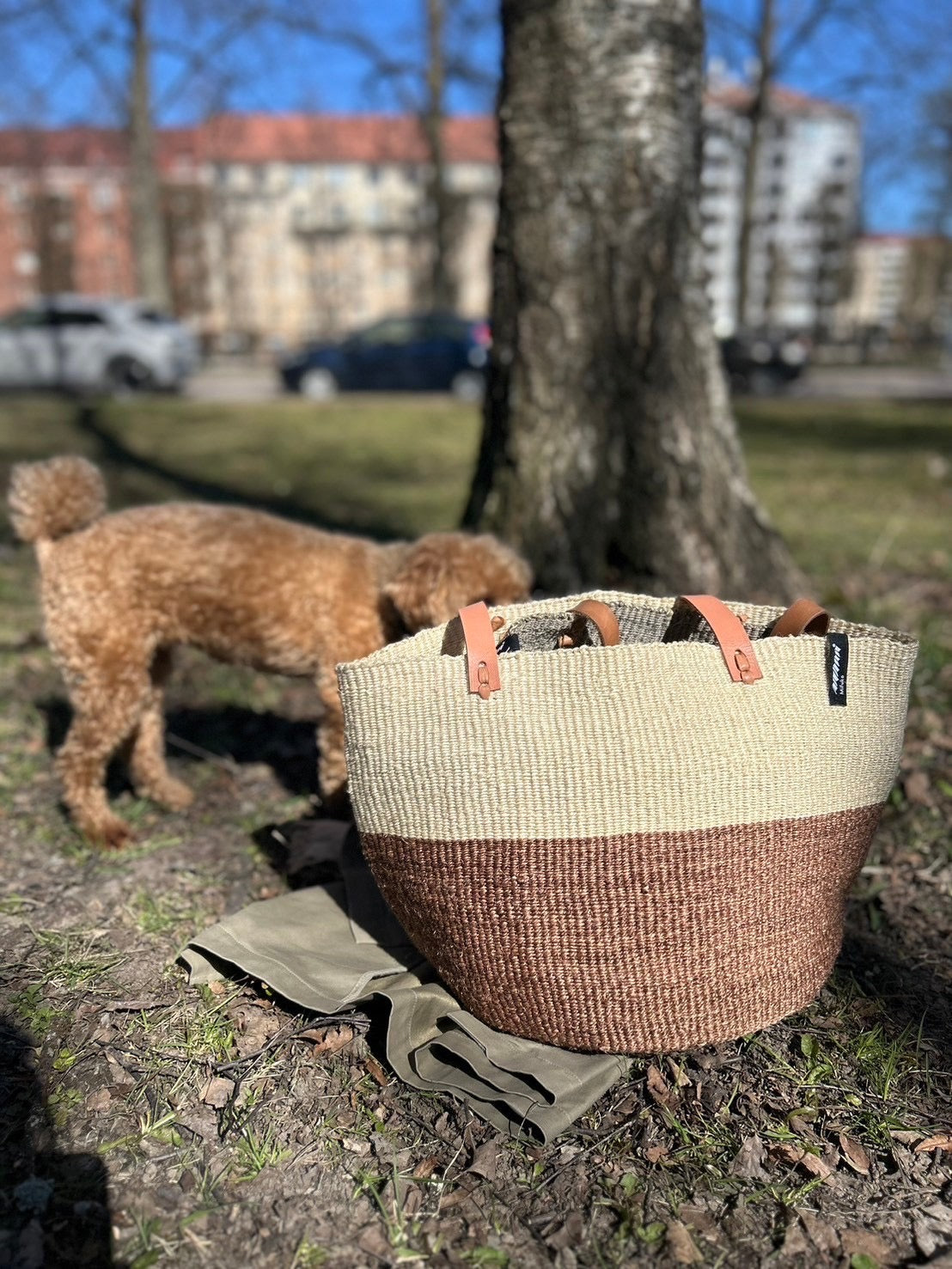 Kiondo shopper basket | dark brown M