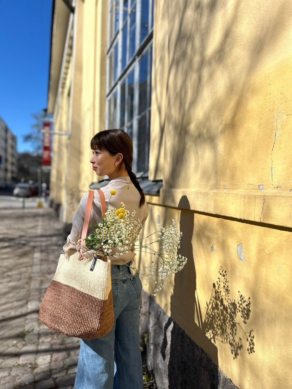 Kiondo shopper basket | dark brown M