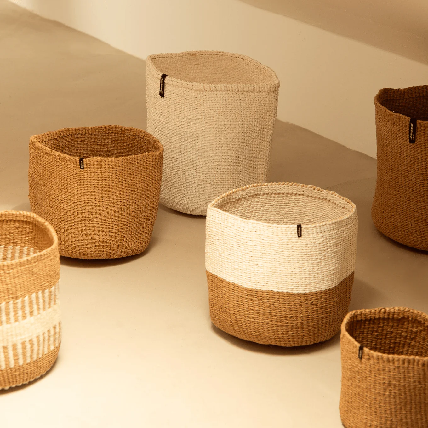 Kiondo basket | White M