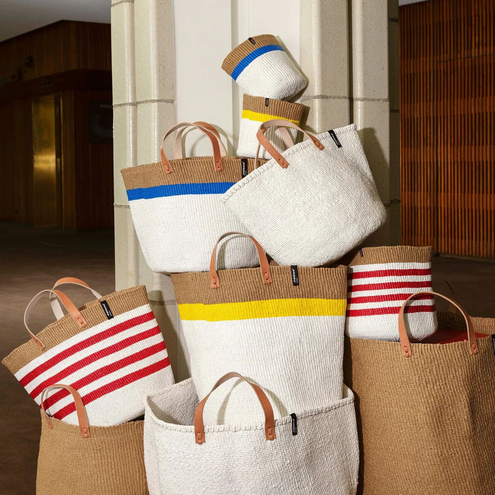 Kiondo market basket | White M