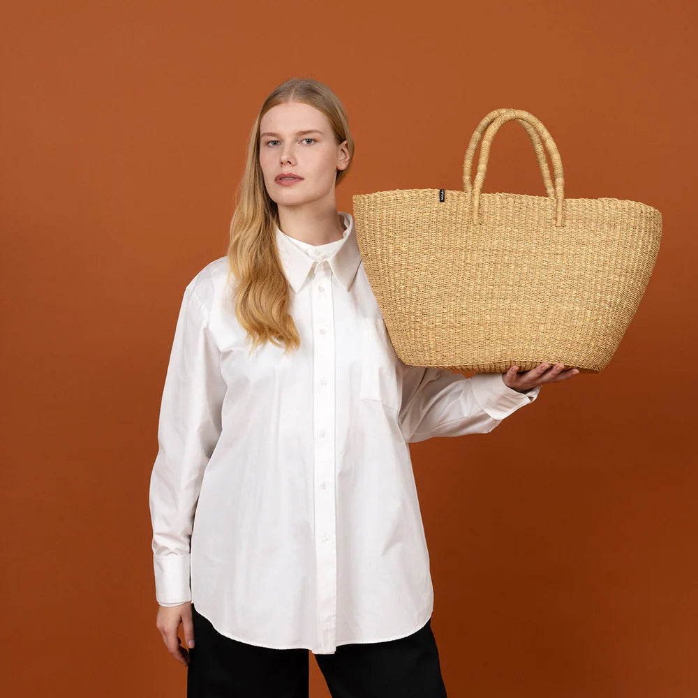 Bolga market basket | Natural M