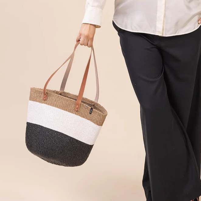 Kiondo shopper basket | Duo black M