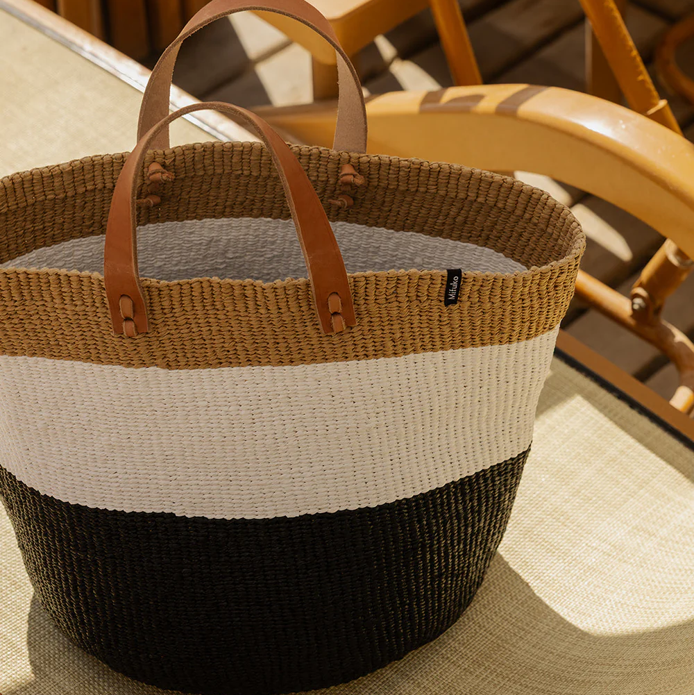 Kiondo market basket | Duo black M