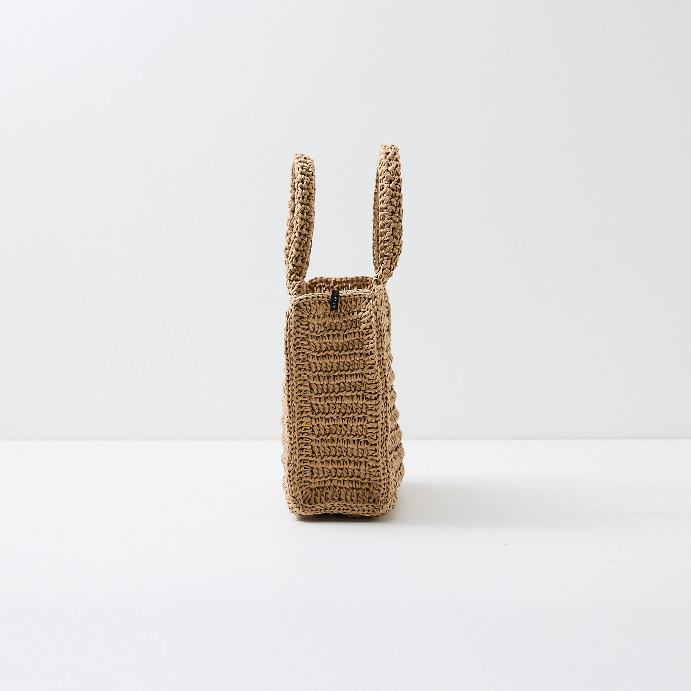 Crocheted bag | brown S