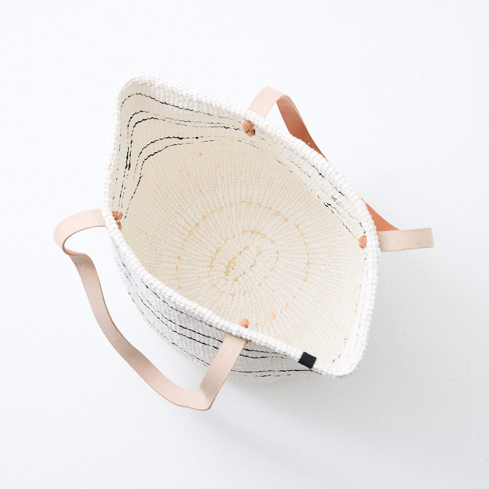 Kiondo shopper basket | 5 black stripes M