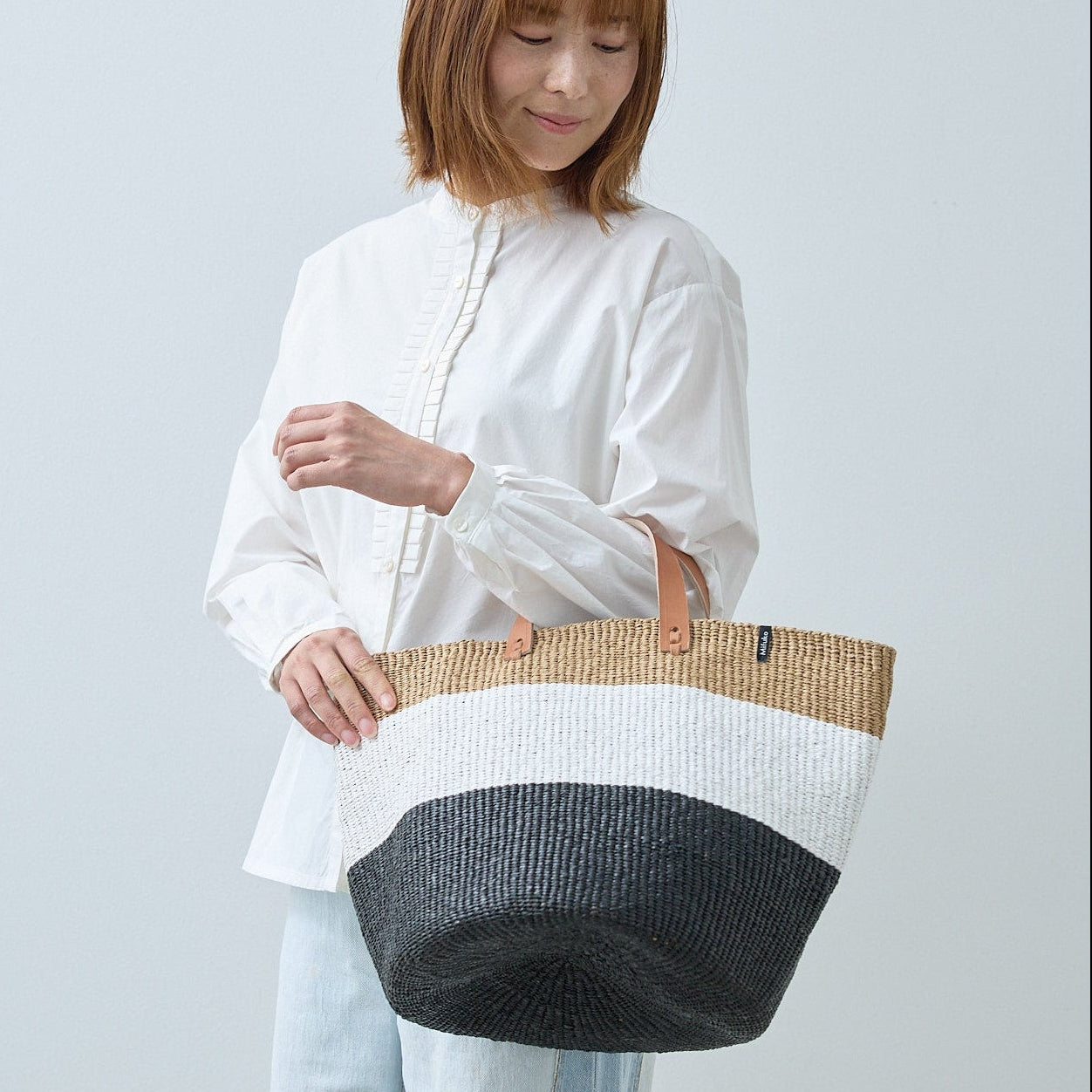 Kiondo market basket | Duo black M