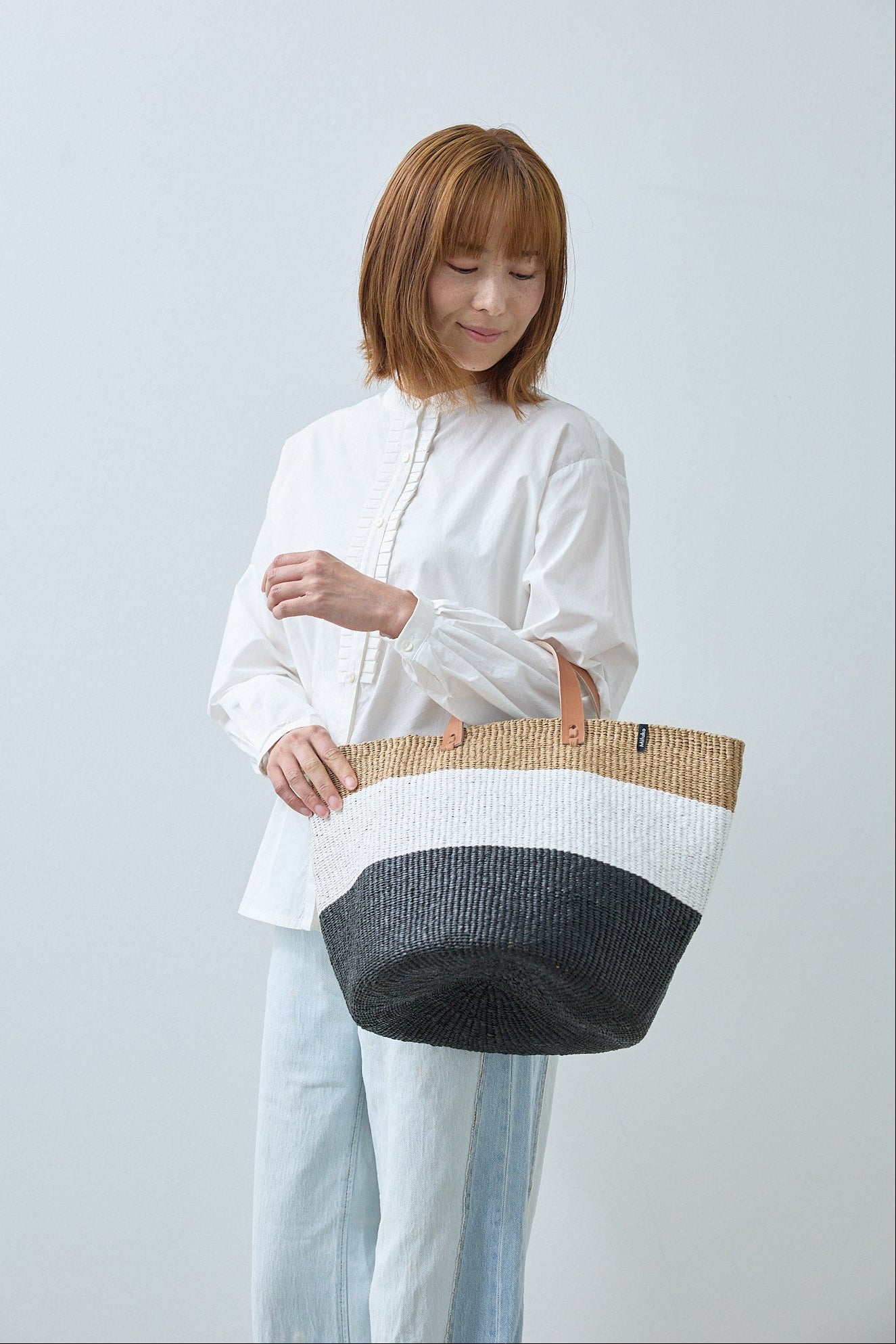 Kiondo market basket | Duo black M