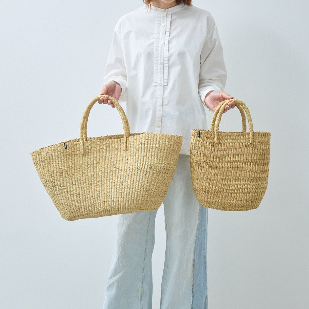 Bolga market basket | Natural M