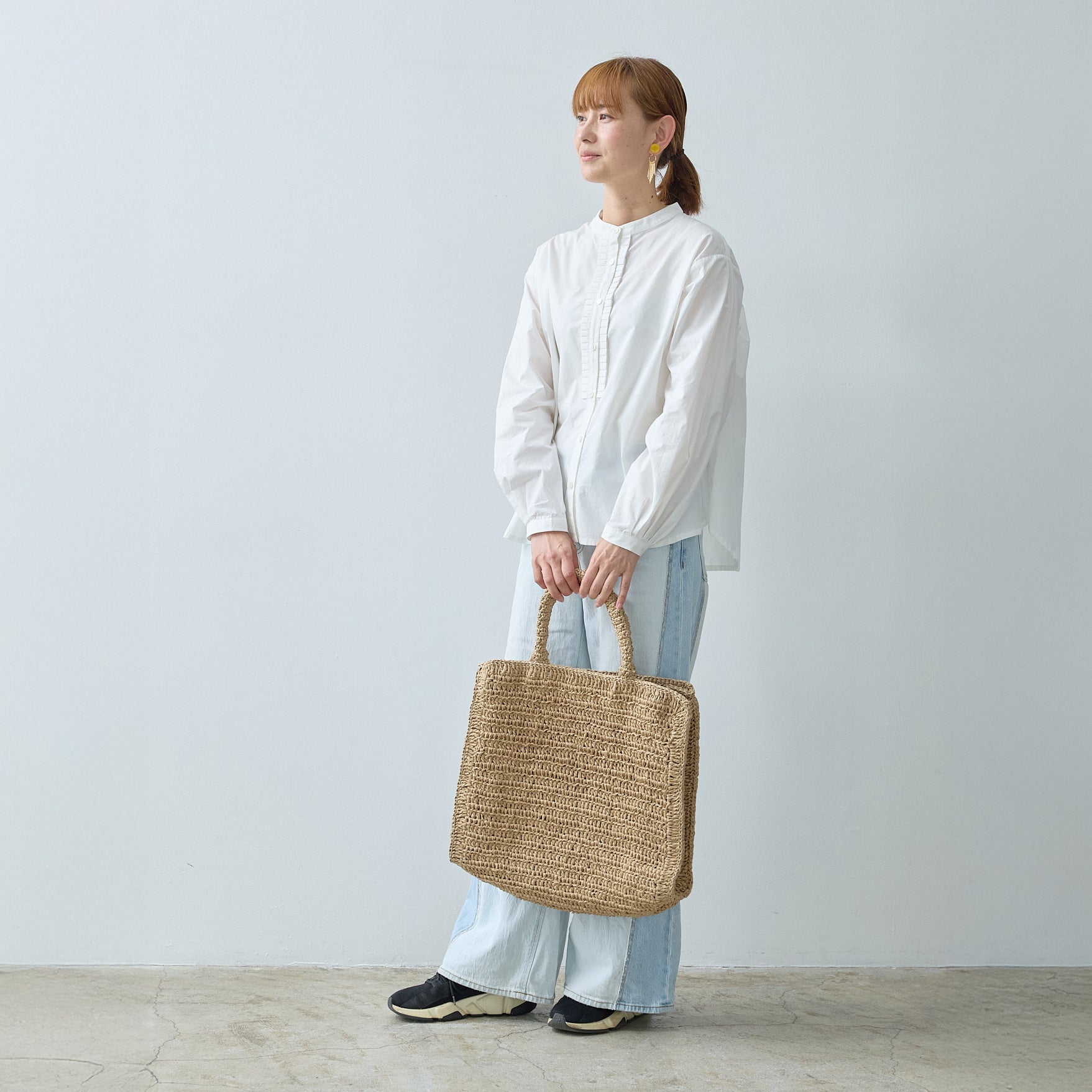 Crocheted bag | brown M