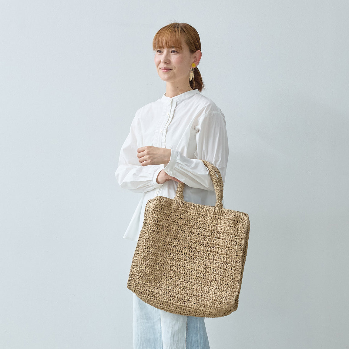 Crocheted bag | brown M
