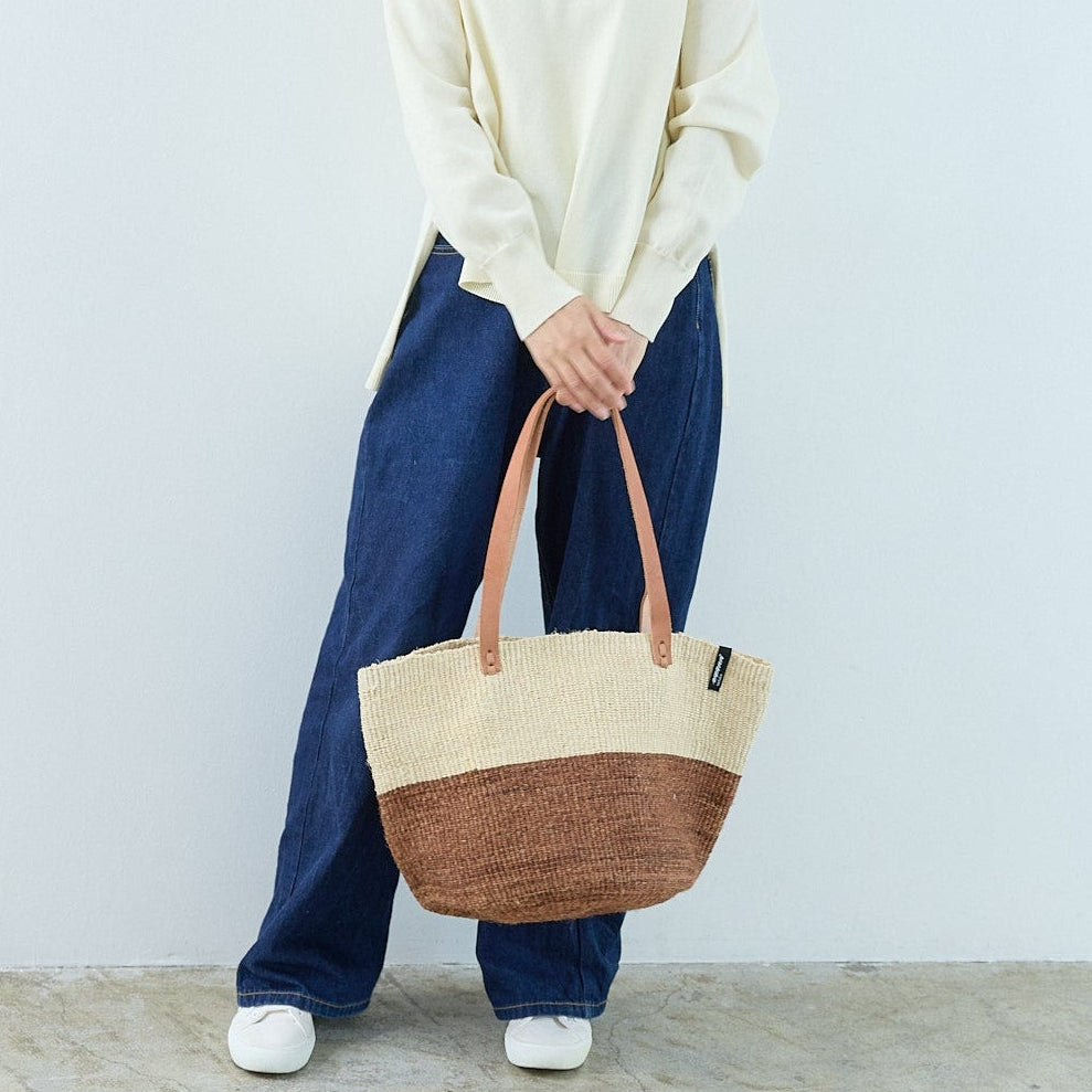 Kiondo shopper basket | dark brown M