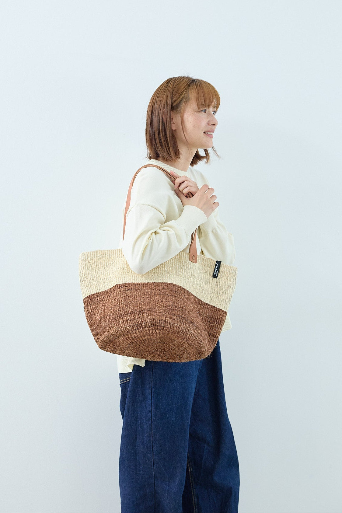 Kiondo shopper basket | dark brown M