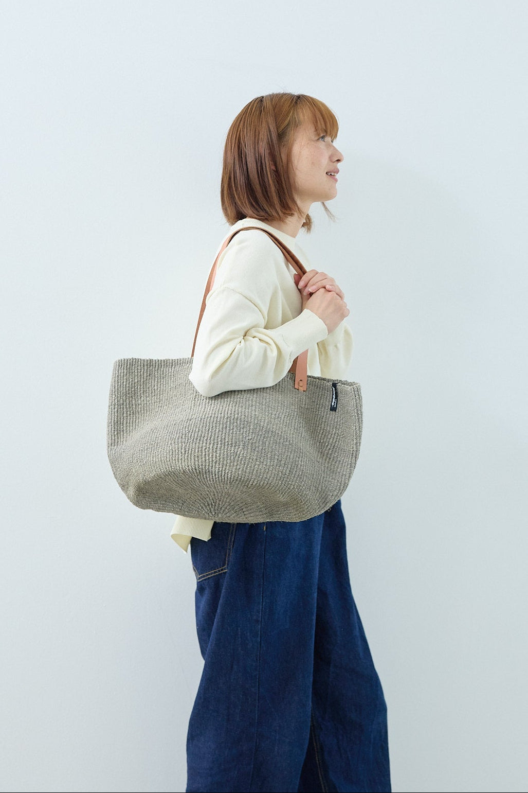 Kiondo shopper basket | Light grey M