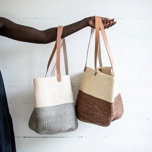 Kiondo shopper basket | dark brown M