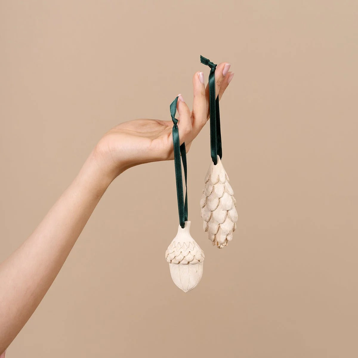 Wooden ornament | Spruce cone（マツボックリ）