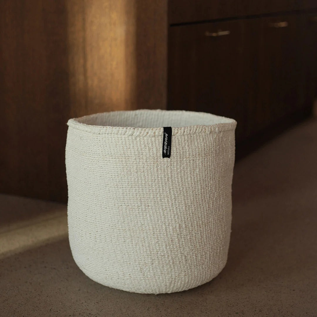 Kiondo basket | White M
